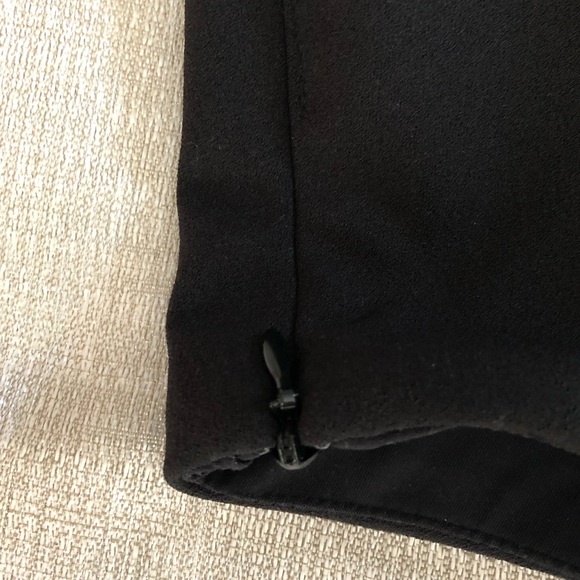 ABS Black Crop Top w Boning Fully Lined - Picture 3 of 7